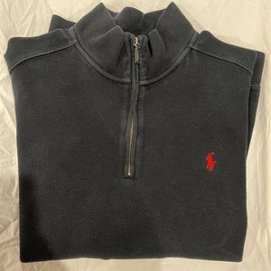 Black Polo Ralph Lauren 1/4 Zip
